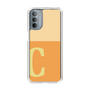 Slim Protection Case［ Original - initial two tone - C orange ］