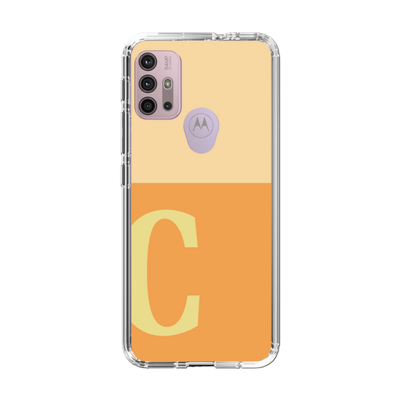 Slim Protection Case［ Original - initial two tone - C orange ］