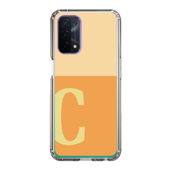 Slim Protection Case［ Original - initial two tone - C orange ］