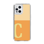 Slim Protection Case［ Original - initial two tone - C orange ］