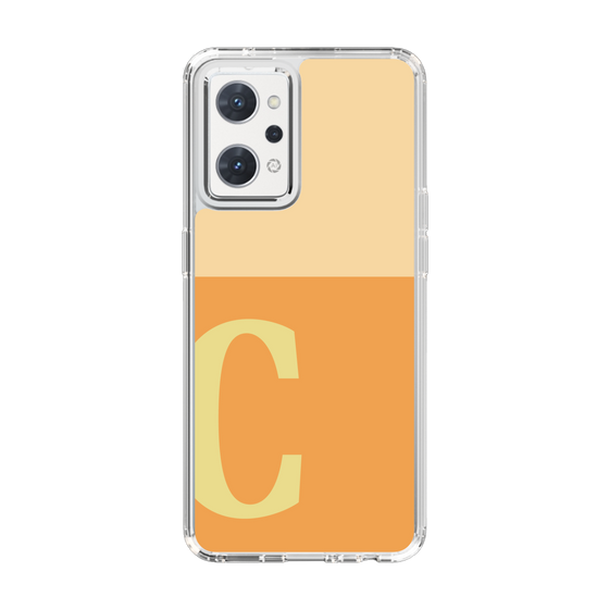 Slim Protection Case［ Original - initial two tone - C orange ］