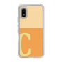 Slim Protection Case［ Original - initial two tone - C orange ］