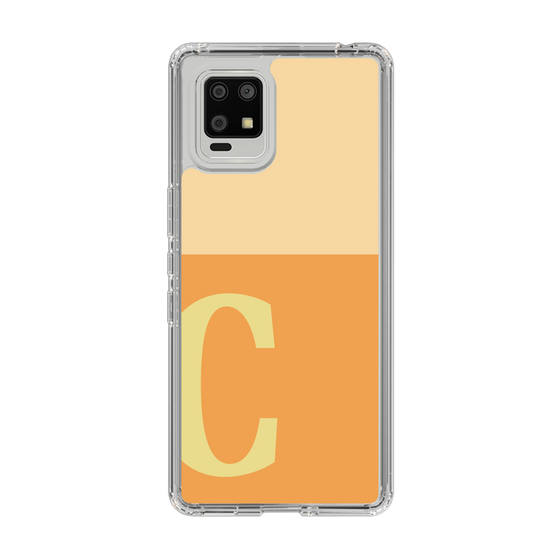 Slim Protection Case［ Original - initial two tone - C orange ］