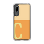 Slim Protection Case［ Original - initial two tone - C orange ］