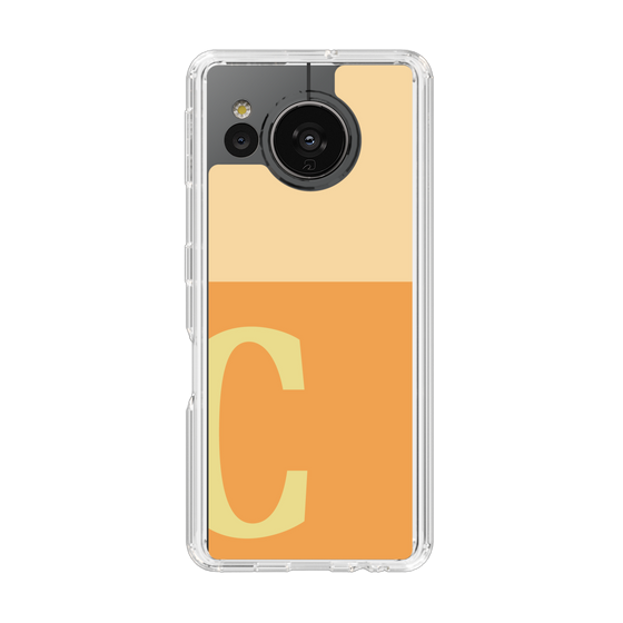 Slim Protection Case［ Original - initial two tone - C orange ］
