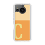 Slim Protection Case［ Original - initial two tone - C orange ］