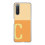 Slim Protection Case［ Original - initial two tone - C orange ］