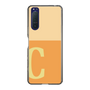 Slim Protection Case［ Original - initial two tone - C orange ］