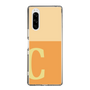 Slim Protection Case［ Original - initial two tone - C orange ］