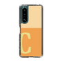 Slim Protection Case［ Original - initial two tone - C orange ］