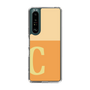 Slim Protection Case［ Original - initial two tone - C orange ］