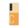Slim Protection Case［ Original - initial two tone - C orange ］