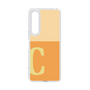 Slim Protection Case［ Original - initial two tone - C orange ］
