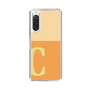 Slim Protection Case［ Original - initial two tone - C orange ］