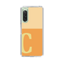 Slim Protection Case［ Original - initial two tone - C orange ］