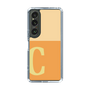 Slim Protection Case［ Original - initial two tone - C orange ］