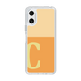 Slim Protection Case［ Original - initial two tone - C orange ］