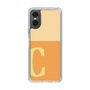 Slim Protection Case［ Original - initial two tone - C orange ］