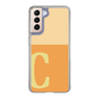 Slim Protection Case［ Original - initial two tone - C orange ］