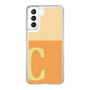 Slim Protection Case［ Original - initial two tone - C orange ］