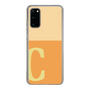 Slim Protection Case［ Original - initial two tone - C orange ］