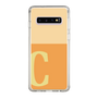 Slim Protection Case［ Original - initial two tone - C orange ］