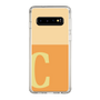 Slim Protection Case［ Original - initial two tone - C orange ］