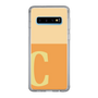 Slim Protection Case［ Original - initial two tone - C orange ］