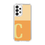 Slim Protection Case［ Original - initial two tone - C orange ］