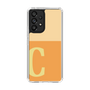 Slim Protection Case［ Original - initial two tone - C orange ］