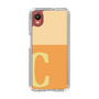 Slim Protection Case［ Original - initial two tone - C orange ］