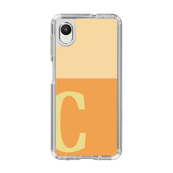 Slim Protection Case［ Original - initial two tone - C orange ］