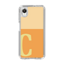 Slim Protection Case［ Original - initial two tone - C orange ］