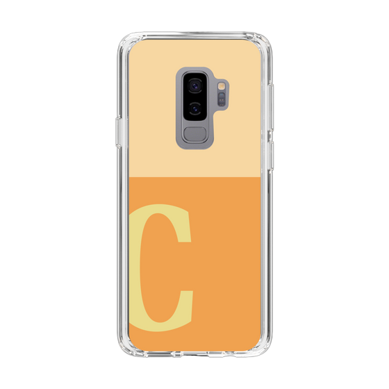 Slim Protection Case［ Original - initial two tone - C orange ］