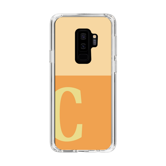 Slim Protection Case［ Original - initial two tone - C orange ］