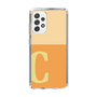 Slim Protection Case［ Original - initial two tone - C orange ］