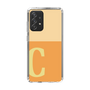 Slim Protection Case［ Original - initial two tone - C orange ］