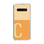 Slim Protection Case［ Original - initial two tone - C orange ］