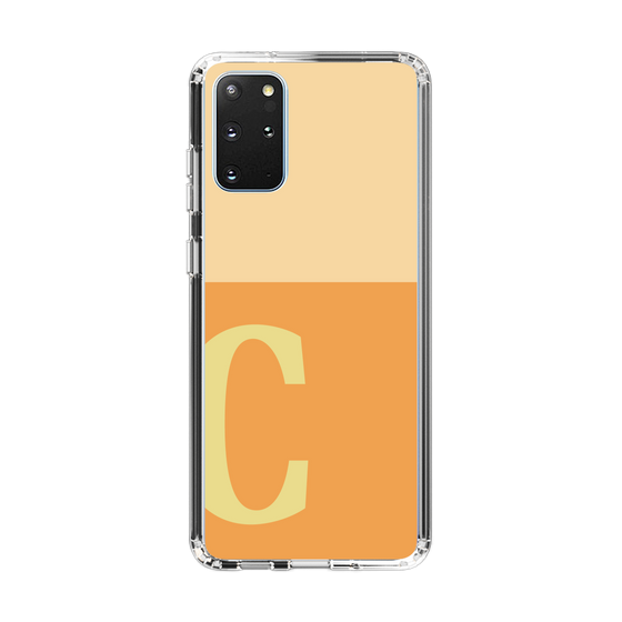 Slim Protection Case［ Original - initial two tone - C orange ］