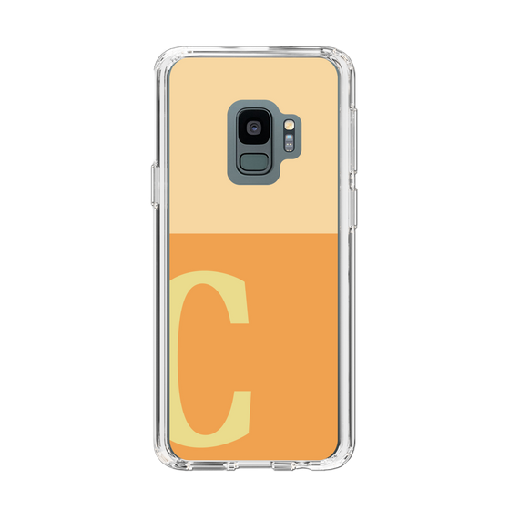 Slim Protection Case［ Original - initial two tone - C orange ］
