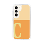 Slim Protection Case［ Original - initial two tone - C orange ］