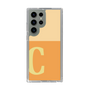 Slim Protection Case［ Original - initial two tone - C orange ］