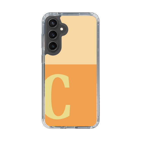 Slim Protection Case［ Original - initial two tone - C orange ］