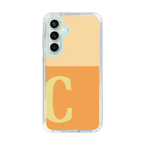 Slim Protection Case［ Original - initial two tone - C orange ］