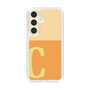 Slim Protection Case［ Original - initial two tone - C orange ］