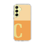 Slim Protection Case［ オリジナル - initial two tone - C orange ］