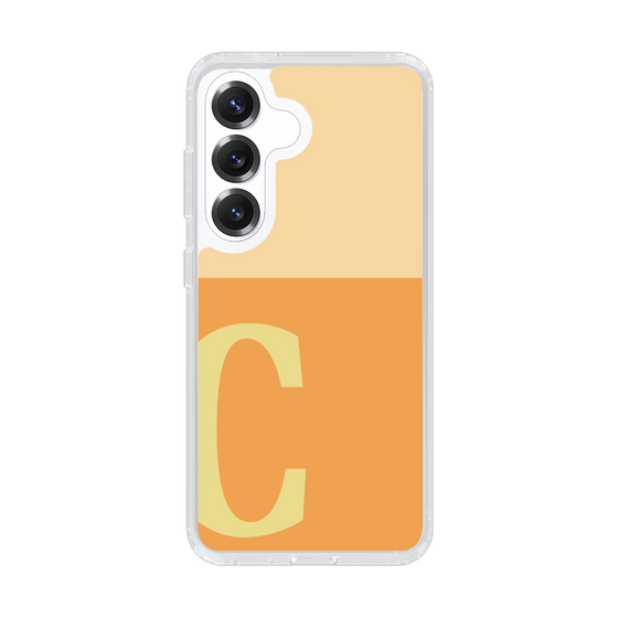 Slim Protection Case［ Original - initial two tone - C orange ］