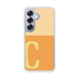 Slim Protection Case［ Original - initial two tone - C orange ］