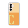 Slim Protection Case［ Original - initial two tone - C orange ］