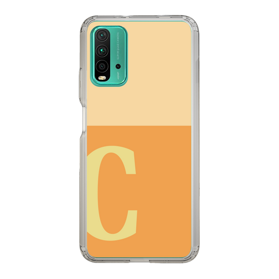 Slim Protection Case［ Original - initial two tone - C orange ］